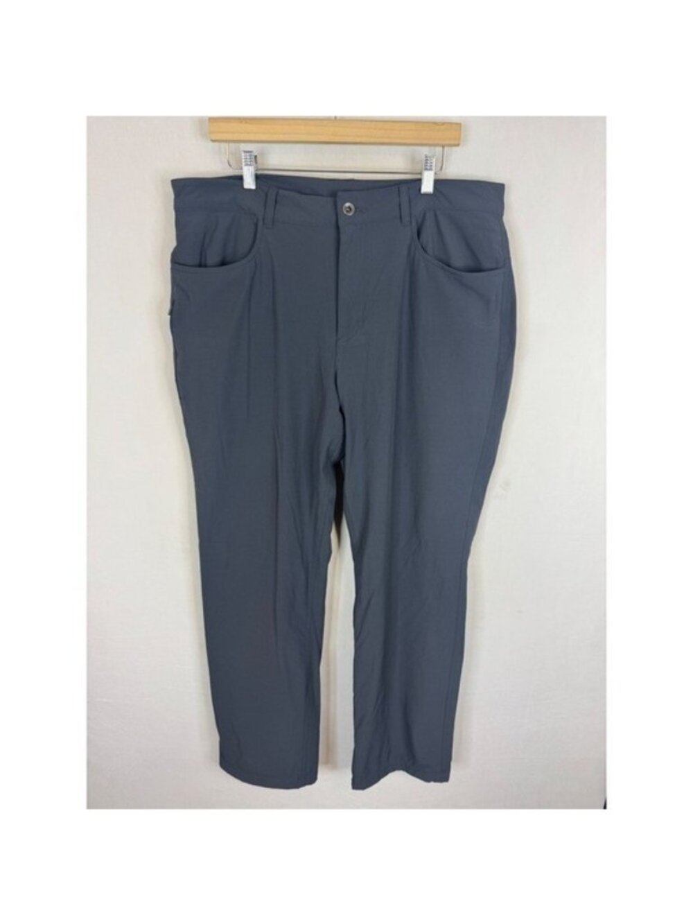 Mountain Hardwear Yumalino Fleece Lined Pants Mens 38X32 Gray OM9854 Hiking